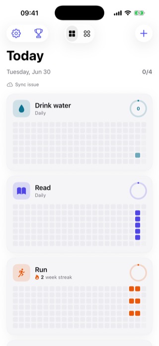 Tally screenshot 1